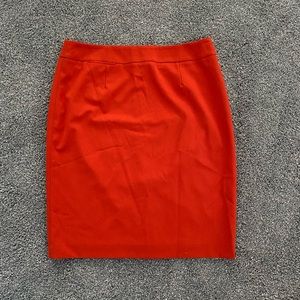 Calvin Klein Orange Skirt